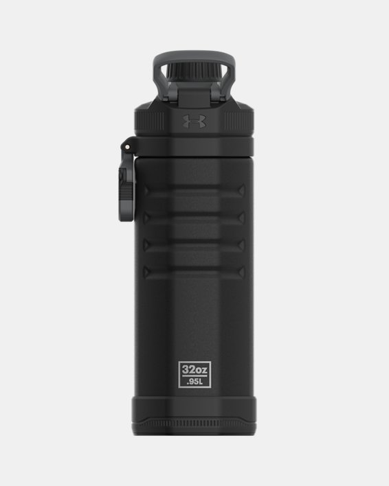 UA Offgrid 32 oz. Water Bottle, Black, pdpMainDesktop image number 2